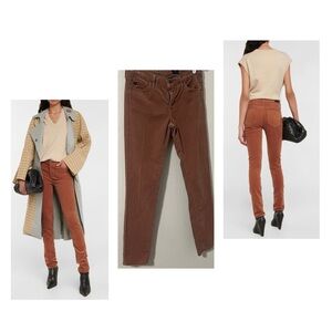 Adriano Goldschmidt Women’s 27R The Prima Mid-Rise Cigarette Corduroy Pants EUC